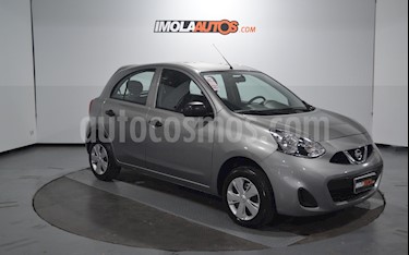 Foto Nissan March Active usado (2018) color Gris Plata precio $490.000