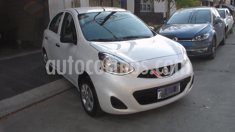 Nissan March Active usado (2018) color Blanco precio $849.900