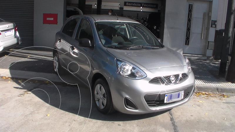 Nissan March Active usado (2018) color Gris Oscuro precio $1.049.900