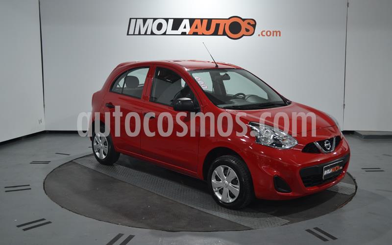 Nissan March Active usado (2018) color Rojo precio $670.000