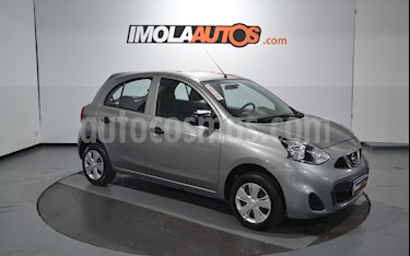 Nissan March Active usado (2018) color Gris Oscuro precio $610.000