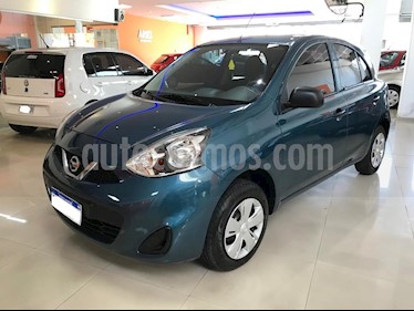 Nissan March Active usado (2015) color Azul precio $575.000