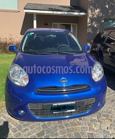 Nissan March Acenta usado (2014) color Real Blue precio $410.000