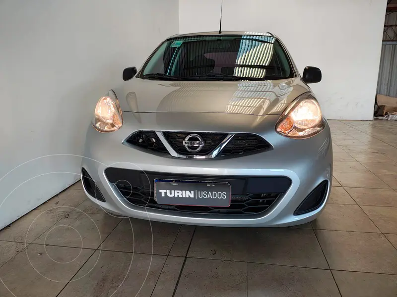 Foto Nissan March Active usado (2020) color Gris precio $18.200.000