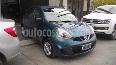 foto Nissan March Advance Media Tech usado (2017) color Azul precio $574.900