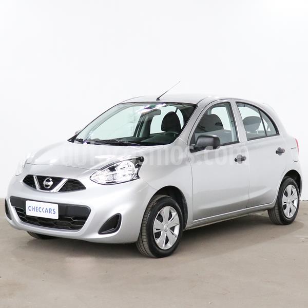 foto Nissan March Active usado (2018) color Gris Plata precio $913.000
