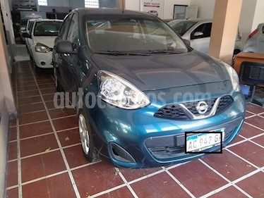Nissan March Active usado (2018) color Azul Celeste precio $610.000
