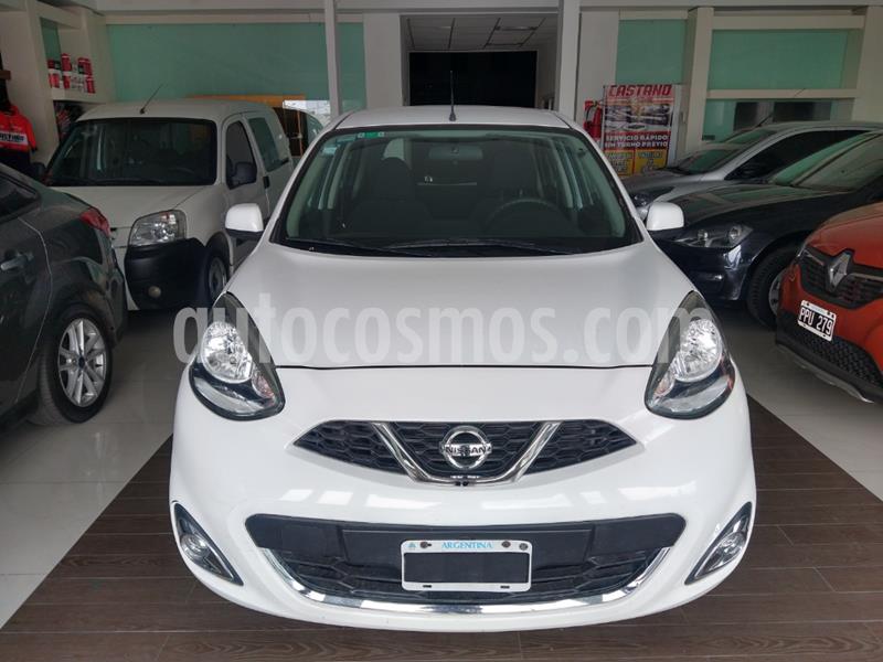 Nissan March Active usado (2014) color Blanco precio $995.000
