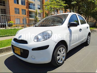 foto Nissan March Sense usado (2012) color Blanco precio $19.900.000