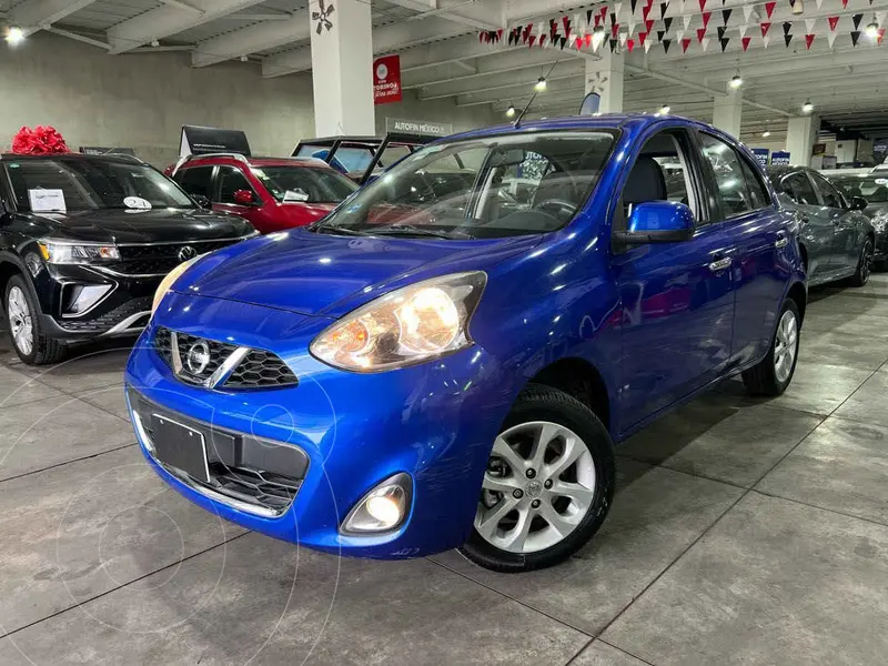 Foto Nissan March Advance usado (2016) color Azul financiado en mensualidades(enganche $59,950 mensualidades desde $4,586)