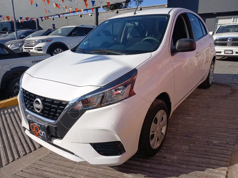 Foto Nissan March Sense usado (2022) color Blanco financiado en mensualidades(enganche $72,212 mensualidades desde $5,522)