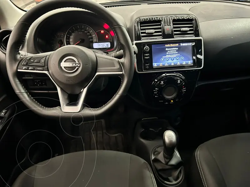 Foto Nissan March Exclusive usado (2023) color Azul financiado en mensualidades(enganche $109,934 mensualidades desde $4,797)