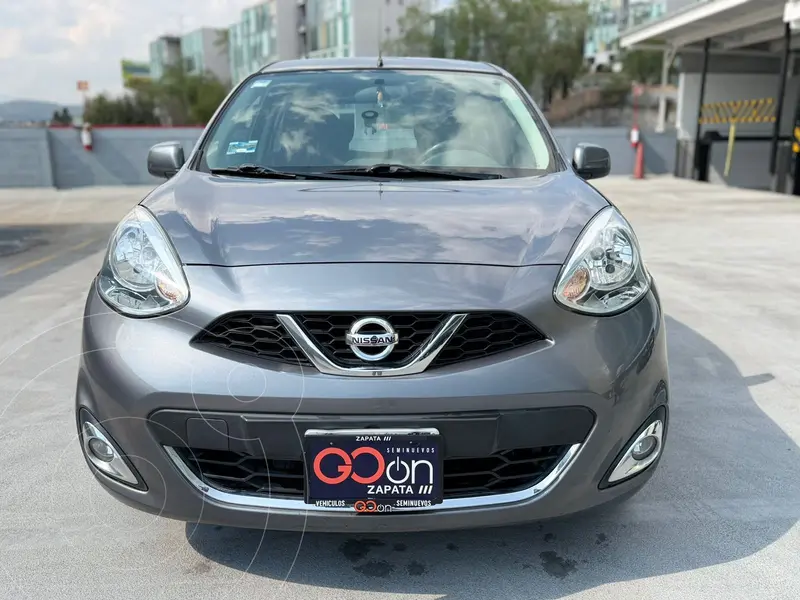 Foto Nissan March Advance usado (2020) color Gris financiado en mensualidades(enganche $51,775 mensualidades desde $3,959)