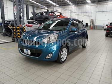Nissan March Advance NAVI Aut usado (2017) color Turquesa precio $185,000