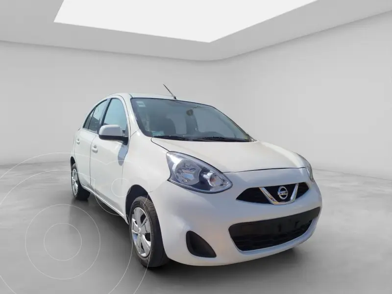 Foto Nissan March Sense Aut usado (2019) color Blanco precio $179,000