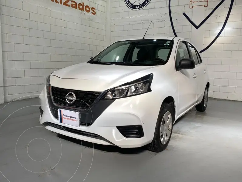 Foto Nissan March Sense Aut usado (2022) color Blanco precio $215,000