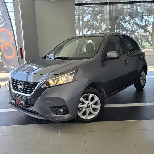 Foto Nissan March Advance usado (2023) color Gris financiado en mensualidades(enganche $66,762 mensualidades desde $5,105)