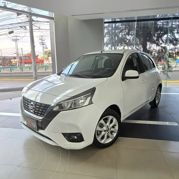 Foto Nissan March Advance usado (2021) color Blanco financiado en mensualidades(enganche $62,675 mensualidades desde $4,793)