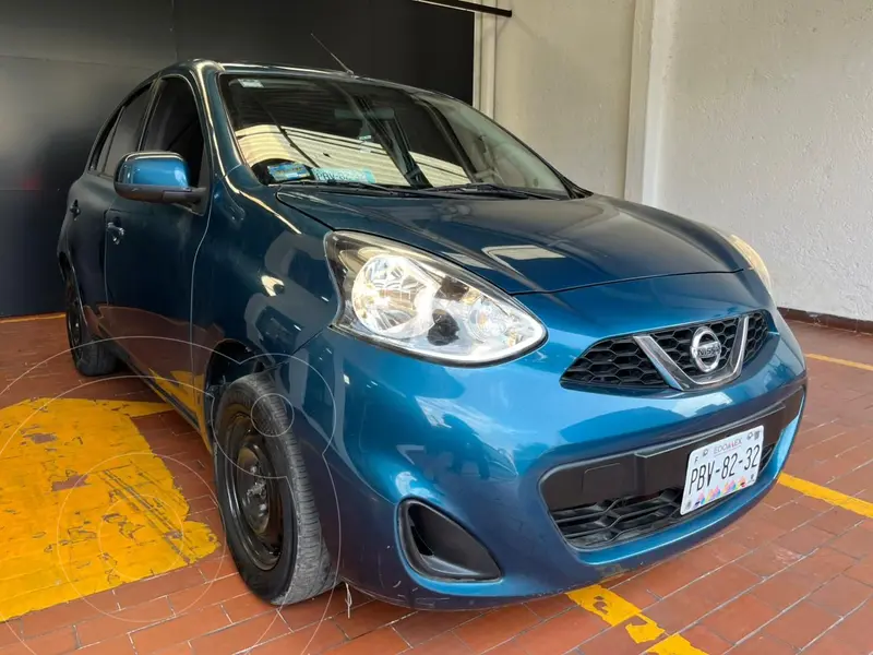 Foto Nissan March Sense usado (2018) color Azul precio $149,000