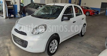 foto Nissan March 5p Active L4/1.6 Man A/A usado (2019) color Blanco precio $124,900