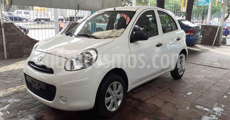 foto Nissan March 5p Active L4/1.6 Man A/A usado (2019) color Blanco precio $124,900