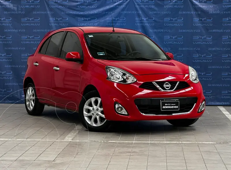 Foto Nissan March Advance usado (2018) color Rojo precio $179,800