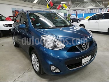 Nissan March Advance usado (2018) color Turquesa precio $175,000