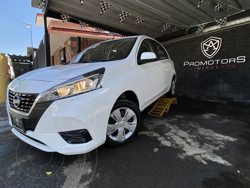 Foto Nissan March Sense usado (2022) color Blanco precio $199,900