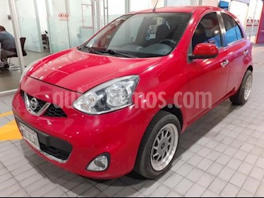 foto Nissan March 5p Advance L4/1.6 Man usado (2015) color Rojo precio $135,000