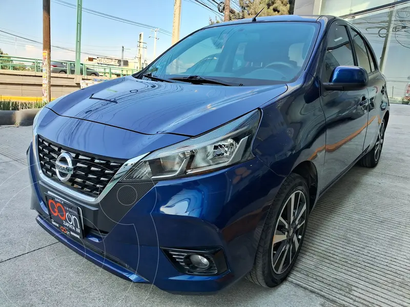 Foto Nissan March Exclusive usado (2021) color Azul precio $235,000