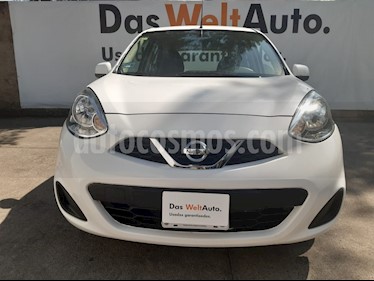Nissan March Sense usado (2016) color Blanco precio $115,000