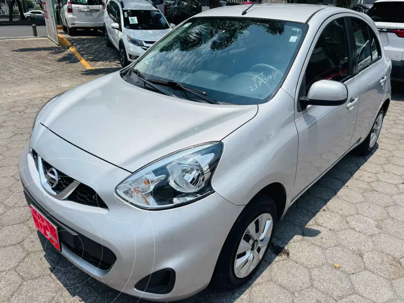Foto Nissan March Sense Aut usado (2018) color Plata precio $149,000