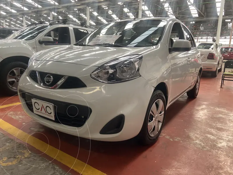 Foto Nissan March Active usado (2019) color Blanco financiado en mensualidades(enganche $41,550 mensualidades desde $4,432)
