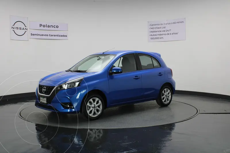 Foto Nissan March Advance usado (2024) color Azul precio $270,000