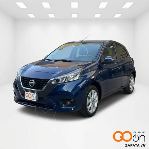 Foto Nissan March Advance usado (2024) color NISRAYAZUL COBALTO precio $235,000