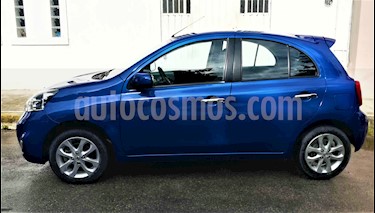 foto Nissan March Advance usado (2018) color Azul Eléctrico precio $160,000