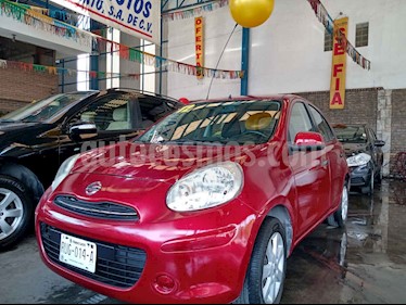 Nissan March Advance Aut usado (2012) color Rojo precio $95,000