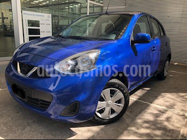 Nissan March Sense usado (2017) color Azul precio $129,000