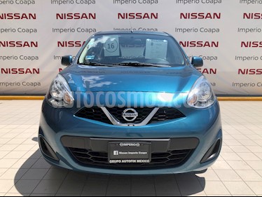 foto Nissan March Sense usado (2016) color Turquesa precio $135,000