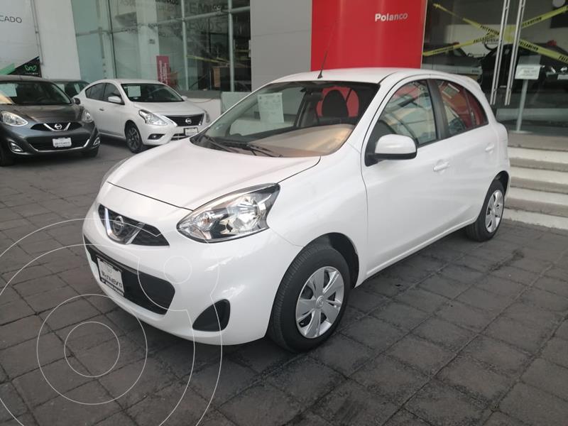Foto Nissan March Sense usado (2019) color Blanco precio $160,000