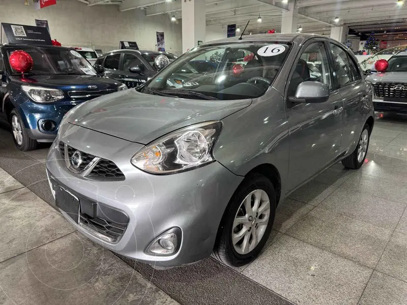 Foto Nissan March Advance usado (2016) color Gris financiado en mensualidades(enganche $44,145 mensualidades desde $3,377)
