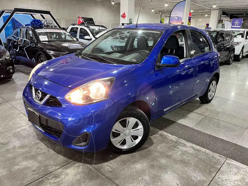 Foto Nissan March Sense usado (2015) color Azul precio $149,900