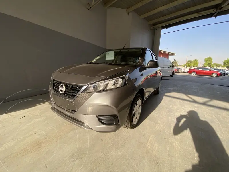 Foto Nissan March Sense usado (2025) color Gris financiado en mensualidades(enganche $99,765 mensualidades desde $4,761)