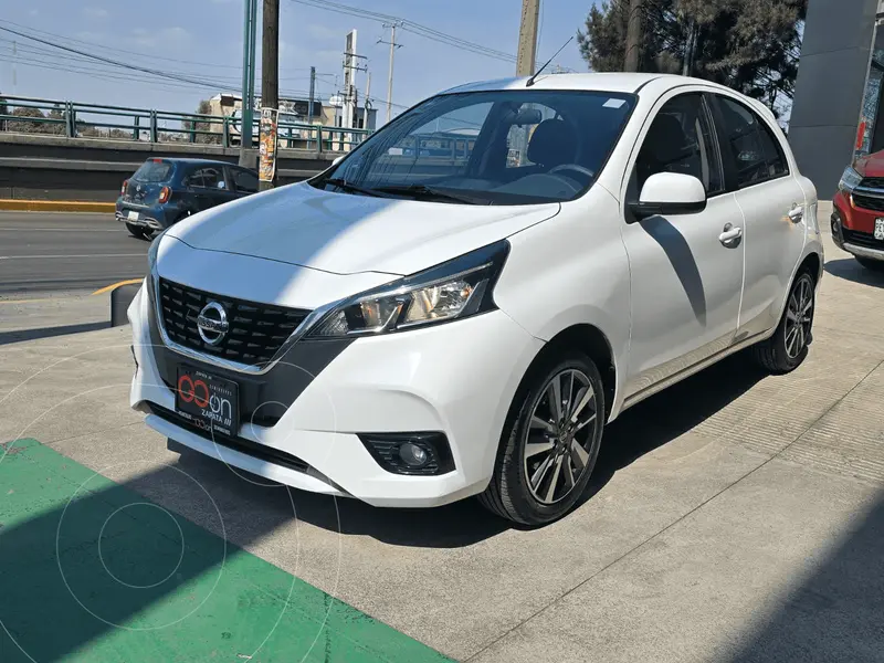 Foto Nissan March Exclusive usado (2021) color NIS M BLANCO precio $245,000