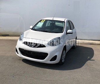 foto Nissan March Sense Aut usado (2017) color Blanco precio $139,000