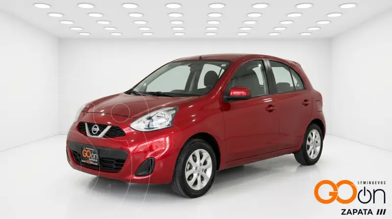 Foto Nissan March Advance usado (2021) color NISROJO precio $199,000