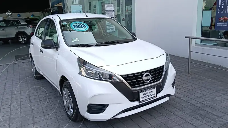 Foto Nissan March Sense Aut usado (2023) color Blanco precio $209,900