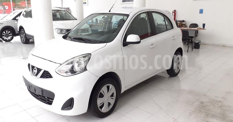 Nissan March Sense Aut usado (2018) color Blanco precio $129,900