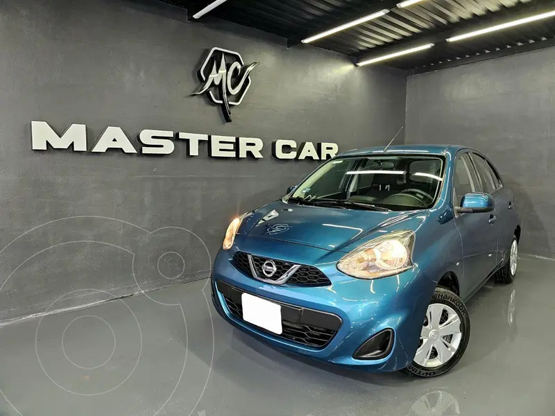 Foto Nissan March Sense usado (2018) color Azul Claro precio $159,000