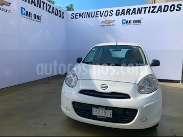 Nissan March Active usado (2018) color Blanco precio $130,000
